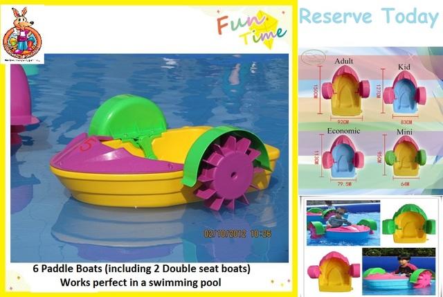 Power Paddler Boats (6 Paddle Boats) Power Paddler Boats (6 Paddle Boats)