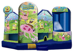 Large Sponge Bob 5 in 1 3D Combo w/slide Large Sponge Bob 5 in 1 3D Combo w/slide
