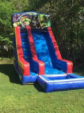 19' Ninja Turtles Water Slide 19' Ninja Turtles Water Slide