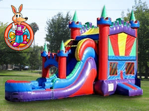 Castle Module Water Slide Combo Castle Module Water Slide Combo