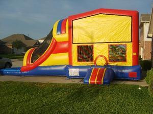 Classic Module 5 in 1 Waterslide / Dryslide Bouncehouse Combo Classic Module 5 in 1 Waterslide / Dryslide Bouncehouse Combo