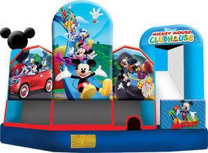 Large Mickey Mouse Clubhouse Park 5 In 1 3D Combo w/slide Large Mickey Mouse Clubhouse Park 5 In 1 3D Combo w/slide
