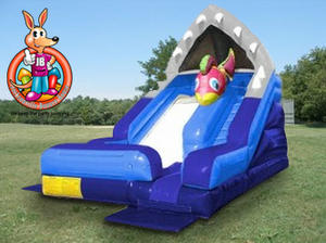 16' Ft. Shark Escape Waterslide 16' Ft. Shark Escape Waterslide